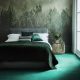 Green bedroom colour color scheme ideas inspiration room bedrooms interior colors paint white decorate decorating schemes brown verde bed decor